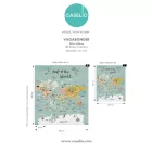 Caselio / Autour du Monde tapéta