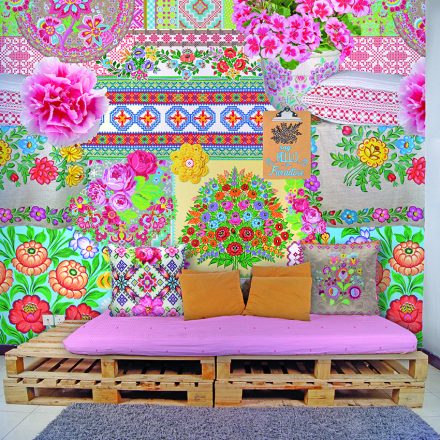 Behang / Happy Living tapéta